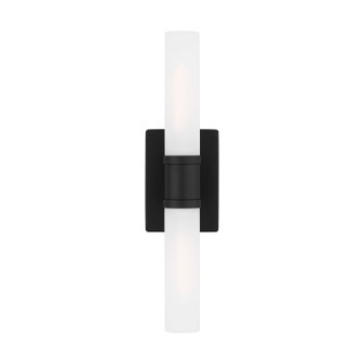 Keaton Two Light Bath Vanity in Midnight Black (454|4565002112)