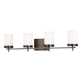 Zire Four Light Wall / Bath in Brushed Oil Rubbed Bronze (454|4490304EN3778)