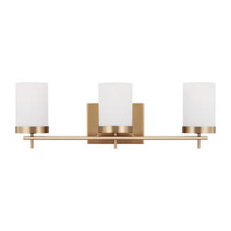 Zire Three Light Bath in Satin Brass (454|4490303848)