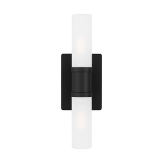 Keaton Two Light Bath Vanity in Midnight Black (454|4465002112)