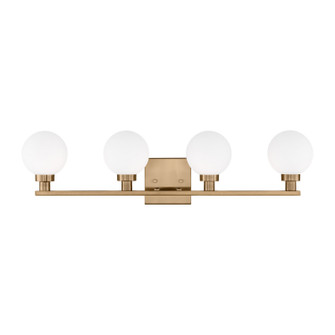 Clybourn Four Light Bath Vanity in Satin Brass (454|4461604848)