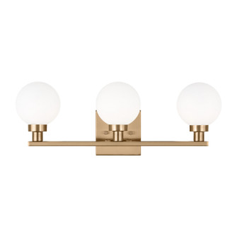 Clybourn Three Light Bath Vanity in Satin Brass (454|4461603848)