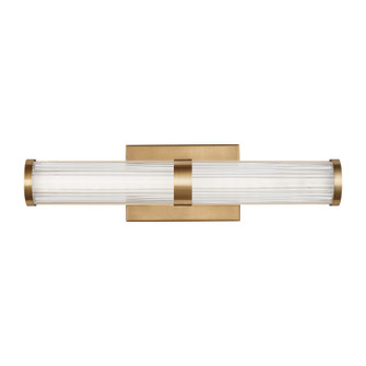 Syden LED Bath Wall Sconce in Satin Brass (454|4459293S848)