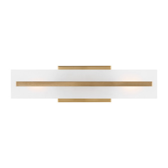 Dex LED Bath Wall Sconce in Satin Brass (454|4454302EN3848)