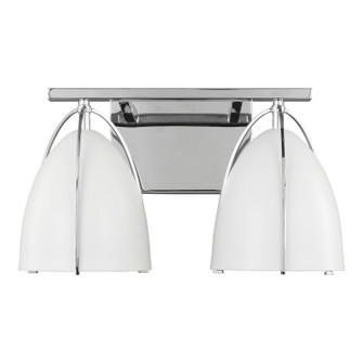 Norman Two Light Wall / Bath in Chrome (454|4451802EN305)