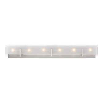 Syll Six Light Wall / Bath in Brushed Nickel (454|4430806962)