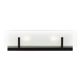 Syll Two Light Wall / Bath in Midnight Black (454|4430802EN112)