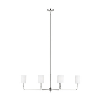 Foxdale Six Light Chandelier in Brushed Nickel (454|3609306962)