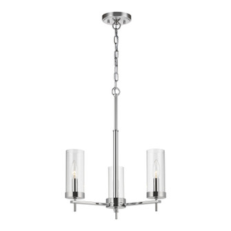 Zire Three Light Chandelier in Chrome (454|3190303EN05)