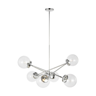 Tierney Six Light Chandelier in Chrome (454|3182706EN05) Tierney Six Light Chandelier in Chrome (454|3182706EN05)