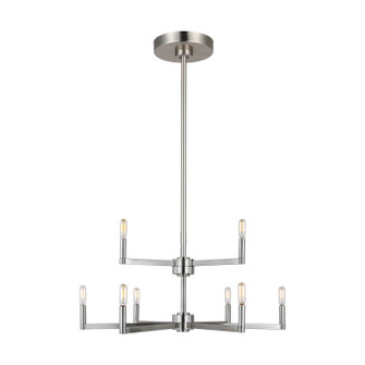 Fullton LED Chandelier in Brushed Nickel (454|3164209EN962)