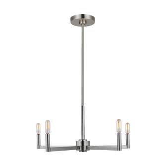 Fullton Five Light Chandelier in Brushed Nickel (454|3164205962)