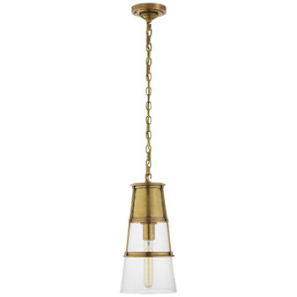 Robinson One Light Pendant in Hand-Rubbed Antique Brass (268|TOB5752HABCG)