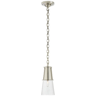Robinson One Light Pendant in Polished Nickel (268|TOB5751PNSG) Robinson One Light Pendant in Polished Nickel (268|TOB5751PNSG)