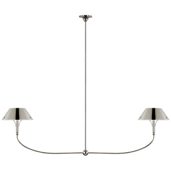 Turlington LED Linear Chandelier in Polished Nickel (268|TOB5728PNPN)