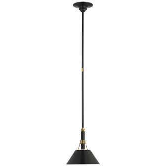 Turlington LED Pendant in Bronze and Hand-Rubbed Antique Brass (268|TOB5722BZHABBZ)