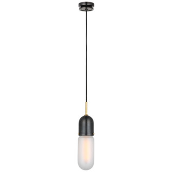 Junio LED Pendant in Bronze and Brass (268|TOB5645BZHABFG1)
