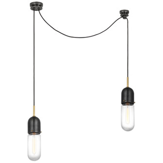 Junio LED Pendant in Bronze and Brass (268|TOB5645BZHABCG2)