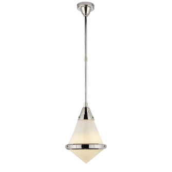 Gale One Light Pendant in Polished Nickel (268|TOB5155PNWG) Gale One Light Pendant in Polished Nickel (268|TOB5155PNWG)