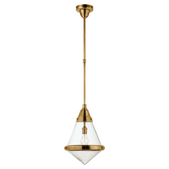 Gale One Light Pendant in Hand-Rubbed Antique Brass (268|TOB5155HABSG)