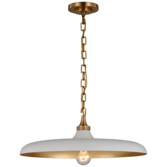 Piatto LED Pendant in Hand-Rubbed Antique Brass (268|TOB5115HABPW)