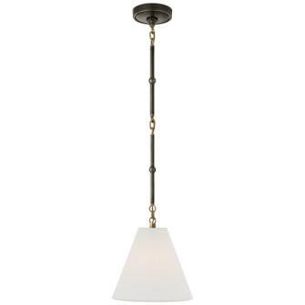 Goodman One Light Hanging Lantern in Bronze with Antique Brass (268|TOB5089BZHABL)