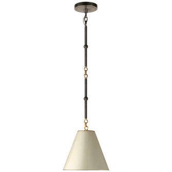 Goodman One Light Pendant in Bronze with Antique Brass (268|TOB5089BZHABAW)
