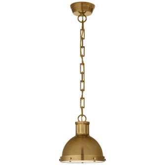 Hicks One Light Pendant in Hand-Rubbed Antique Brass (268|TOB5068HAB)