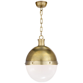 Hicks Two Light Pendant in Hand-Rubbed Antique Brass (268|TOB5063HABWG)