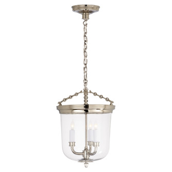 Merchant Three Light Lantern in Polished Nickel (268|TOB5030PN)