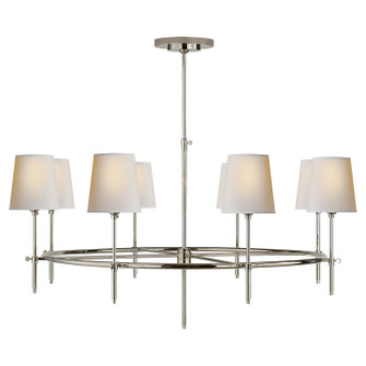 Bryant Eight Light Chandelier in Antique Nickel (268|TOB5024ANL)