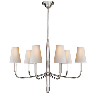 Farlane Six Light Chandelier in Bronze with Antique Brass (268|TOB5018BZHABL)