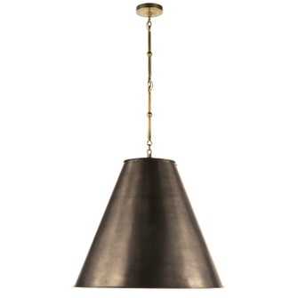 Goodman Two Light Pendant in Hand-Rubbed Antique Brass (268|TOB5014HABBZ)