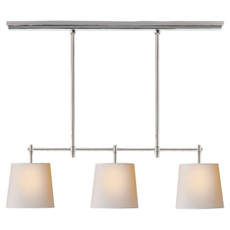 Bryant Three Light Billiard in Polished Nickel (268|TOB5004PNNP)