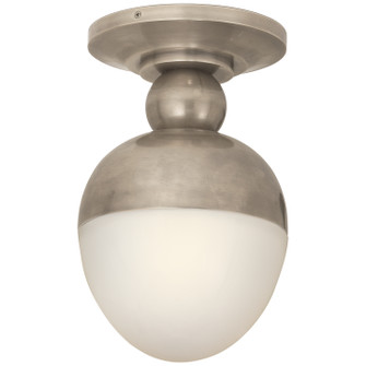 Clark One Light Flush Mount in Antique Nickel (268|TOB4006ANWG)