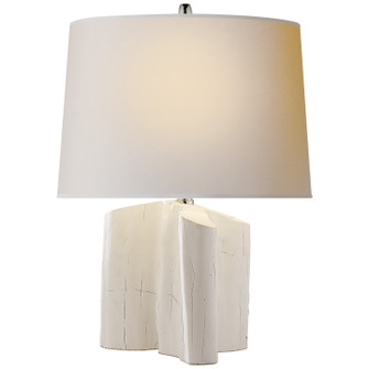 carmel One Light Table Lamp in Plaster White (268|TOB3734PWL)