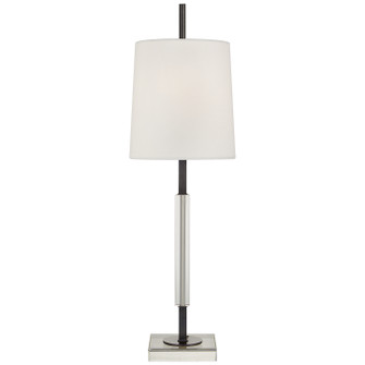 Lexington One Light Table Lamp in Bronze with Crystal (268|TOB3627BZCGL)