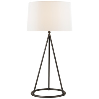 Nina One Light Table Lamp in Aged Iron (268|TOB3026AIL)