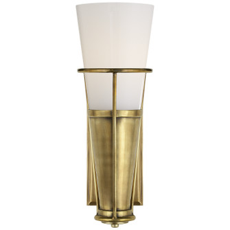 Robinson One Light Wall Sconce in Hand-Rubbed Antique Brass (268|TOB2751HABWG)