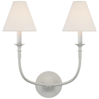 Piaf LED Wall Sconce in Plaster White (268|TOB2451PWL)