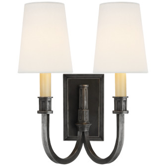 Modern Library Two Light Wall Sconce in Bronze (268|TOB2328BZL)
