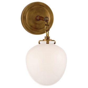 Katie Acorn One Light Wall Sconce in Hand-Rubbed Antique Brass (268|TOB2225HABG2WG)