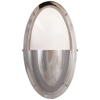 Pelham One Light Wall Sconce in Polished Nickel (268|TOB2209PNWG)