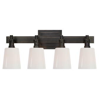 Bryant Bath Four Light Bath Sconce in Bronze (268|TOB2153BZWG)