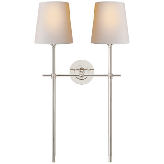 Bryant Two Light Wall Sconce in Polished Nickel (268|TOB2025PNNP)