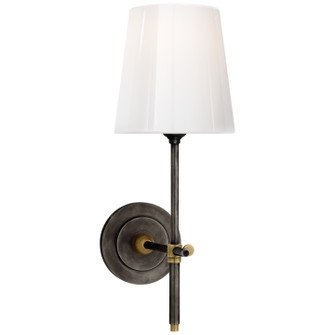 Bryant One Light Wall Sconce in Bronze and Hand-Rubbed Antique Brass (268|TOB2022BZHABWG)