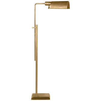 Pask One Light Floor Lamp in Hand-Rubbed Antique Brass (268|TOB1200HAB)