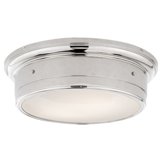 Siena2 Two Light Flush Mount in Polished Nickel (268|SS4016PNWG)
