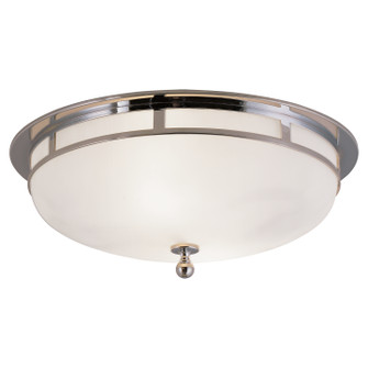 Openwork Two Light Flush Mount in Chrome (268|SS4011CHFG)