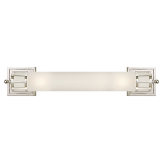 Openwork Two Light Wall Sconce in Polished Nickel (268|SS2014PNFG)